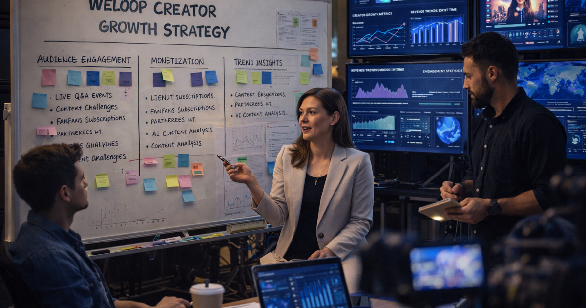 Creator growth on WeLoop