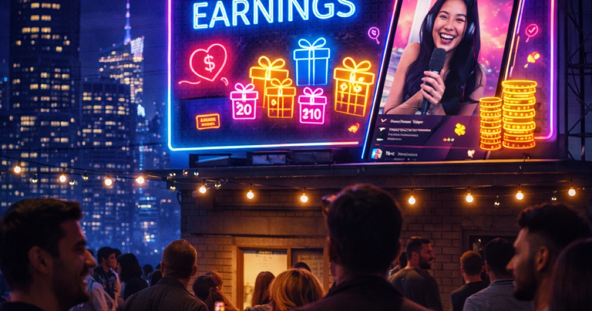 Creator gifting on livestream