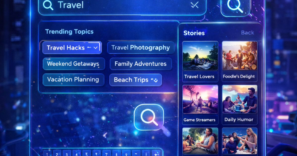 WeLoop stories and search